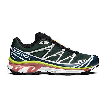 Salomon XT-6 - Zelene Botasky Damske, S0144SK